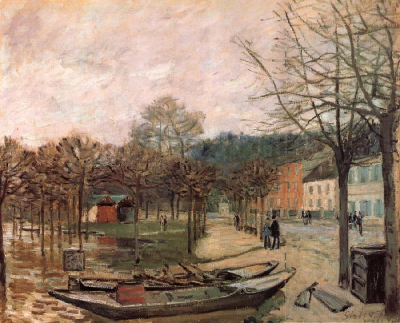 Flood at Port-Marly, Alfred Sisley